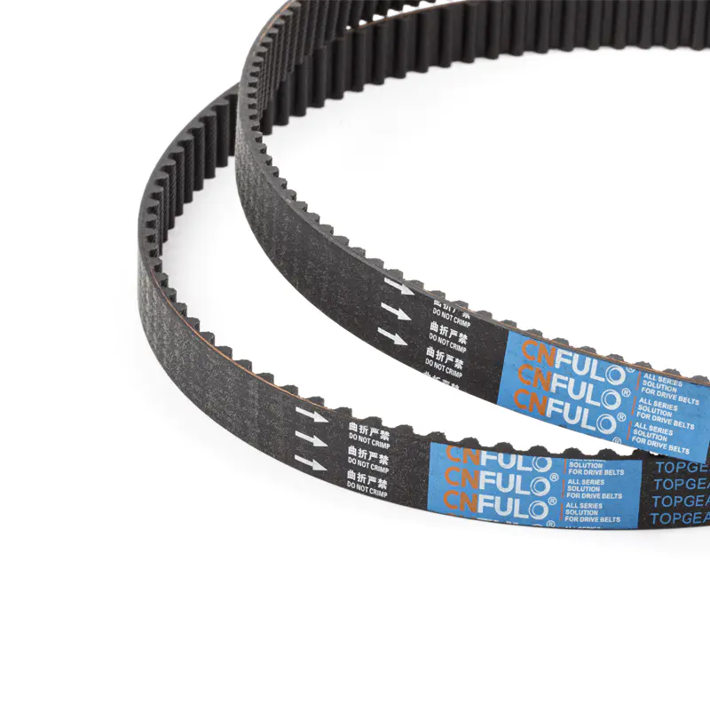 How do temperature fluctuations impact the performance of double-sided V-ribbed belts in industrial settings?